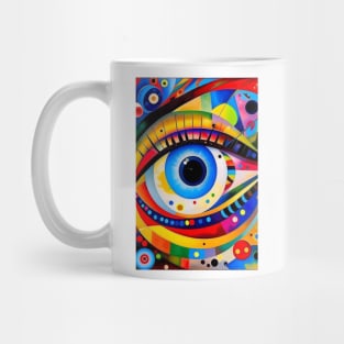 Eyes of Enchantment: Beautiful Eye Design Mug